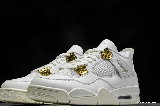 Reps LUCY Gold AQ9129-170 Metallic Retro 4 Jordan 0610
